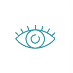 Eye icon representing affiliate transparency
